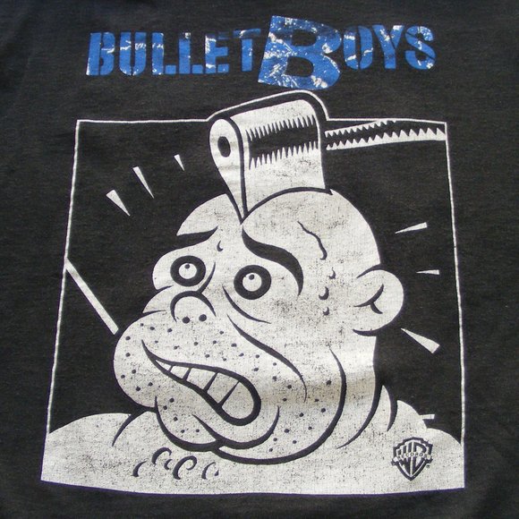BULLET BOYS Concert Tshirt, XL, Cropped 1989-1990 Era, - Picture 2 of 9